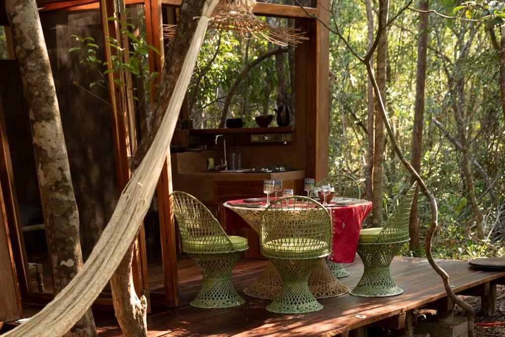 Ojo De Arbol, Boutique Cabin In The Real Jungle Tulum Eksteriør bilde