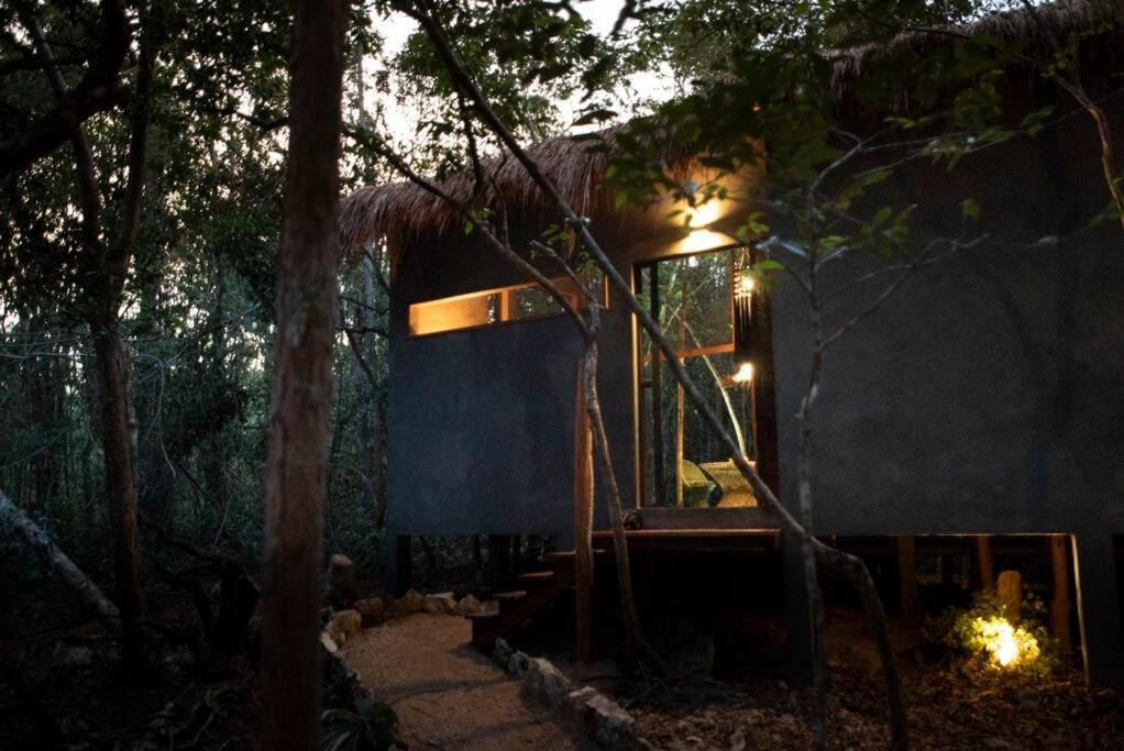 Ojo De Arbol, Boutique Cabin In The Real Jungle Tulum Eksteriør bilde