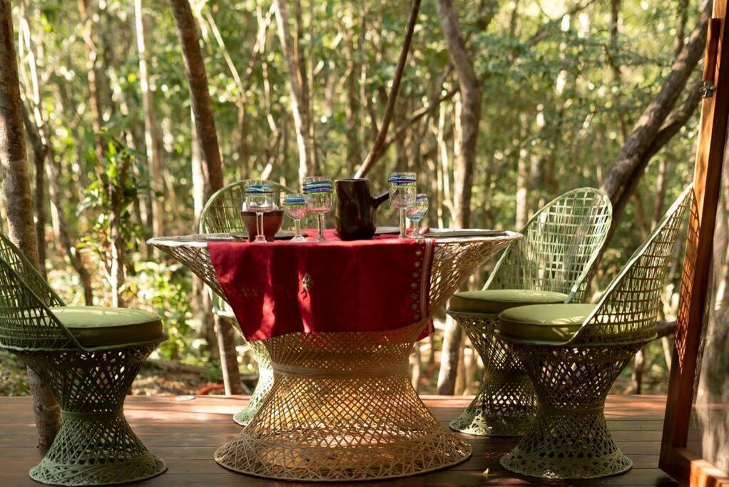 Ojo De Arbol, Boutique Cabin In The Real Jungle Tulum Eksteriør bilde